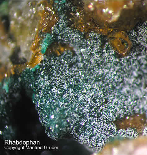 Mineralien Schwarzwald Silberbrünnle Haigerachtal Rhabdophan
