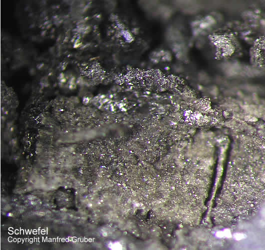 Mineralien Schwarzwald Silberbrünnle Haigerachtal Schwefel