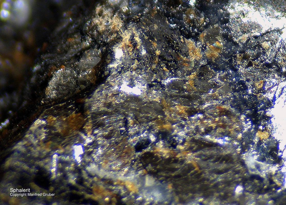 Mineralien Schwarzwald Silberbrünnle Haigerachtal Sphalerit