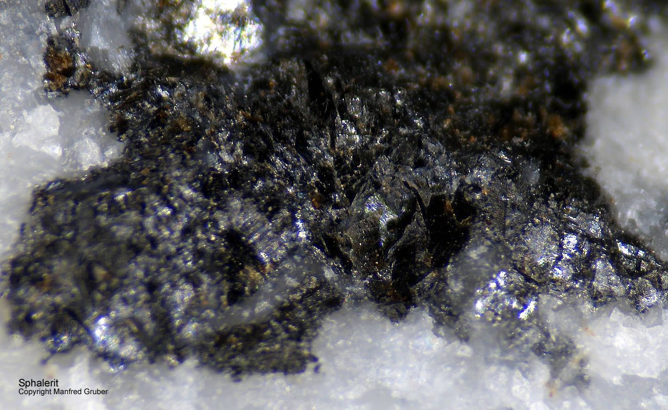 Mineralien Schwarzwald Silberbrünnle Haigerachtal Sphalerit