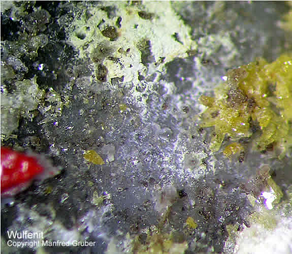 Mineralien Schwarzwald Silberbrünnle Haigerachtal Wulfenit