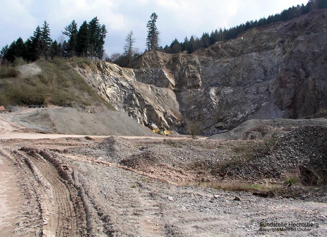 Schwarzwald Mineralien Fundstelle Hechtsberg