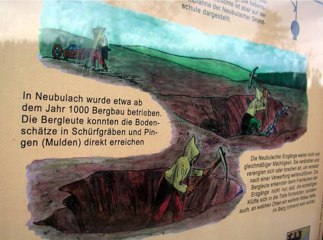 Schwarzwald Mineralien Fundstelle Neubulach