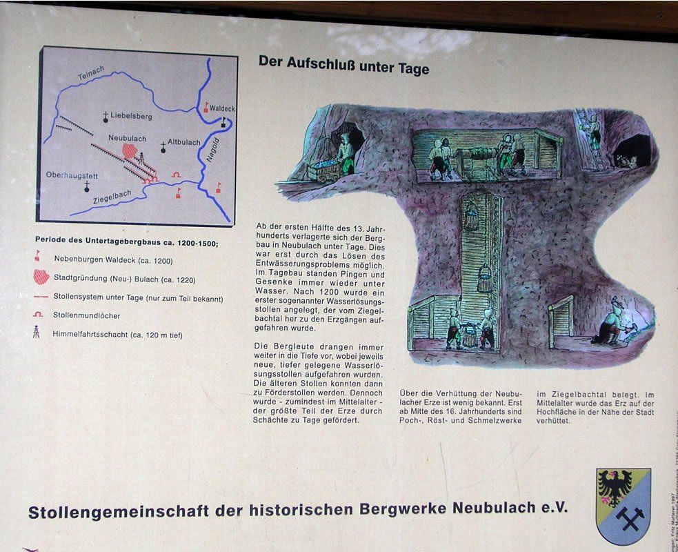 Schwarzwald Mineralien Fundstelle Neubulach