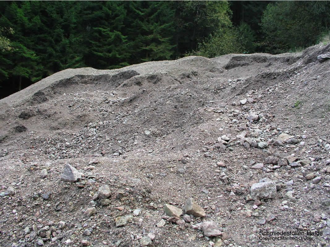Schwarzwald Wittichen Schmiede Stollen Halde