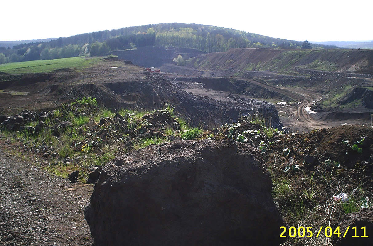 Vogelberg Mineralien Gedern