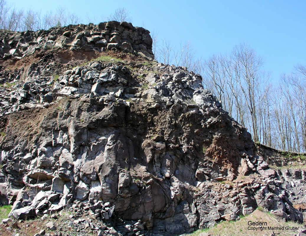Vogelberg Mineralien Gedern