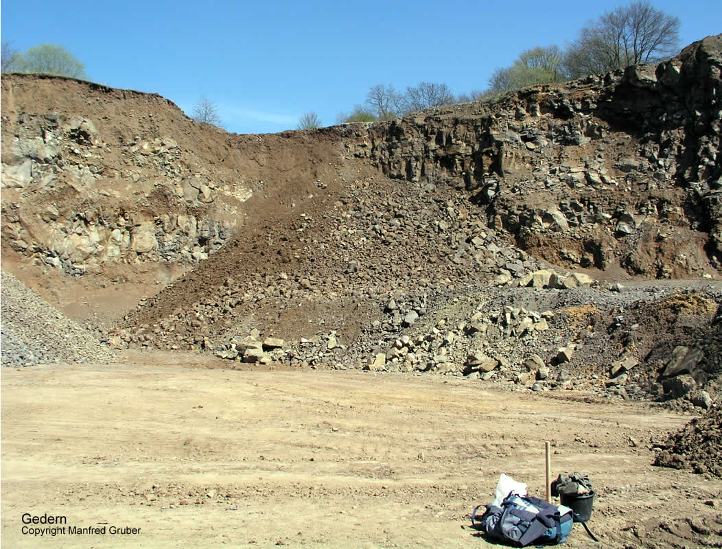 Vogelberg Mineralien Gedern