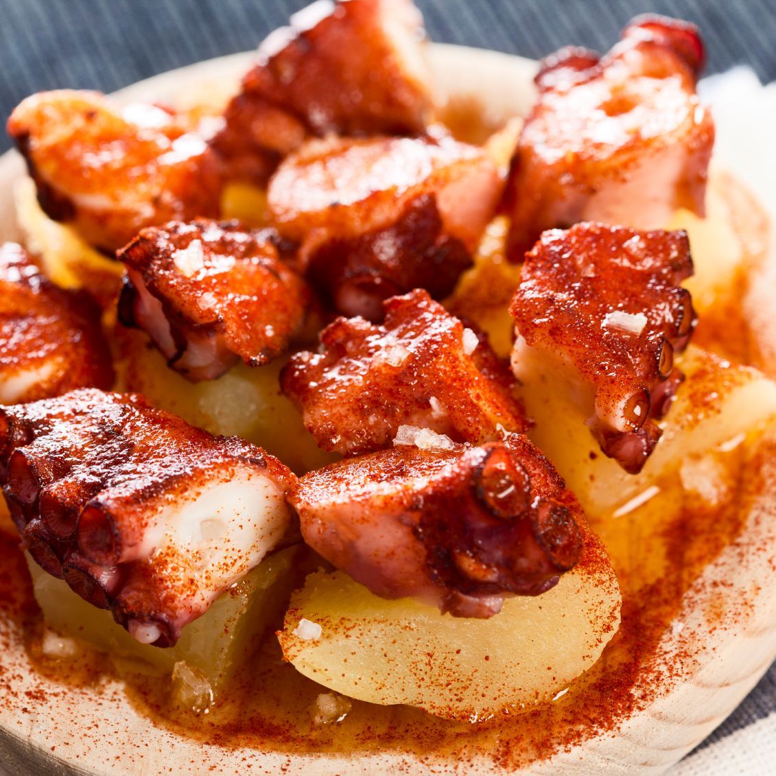 gegrillter Tintentfish