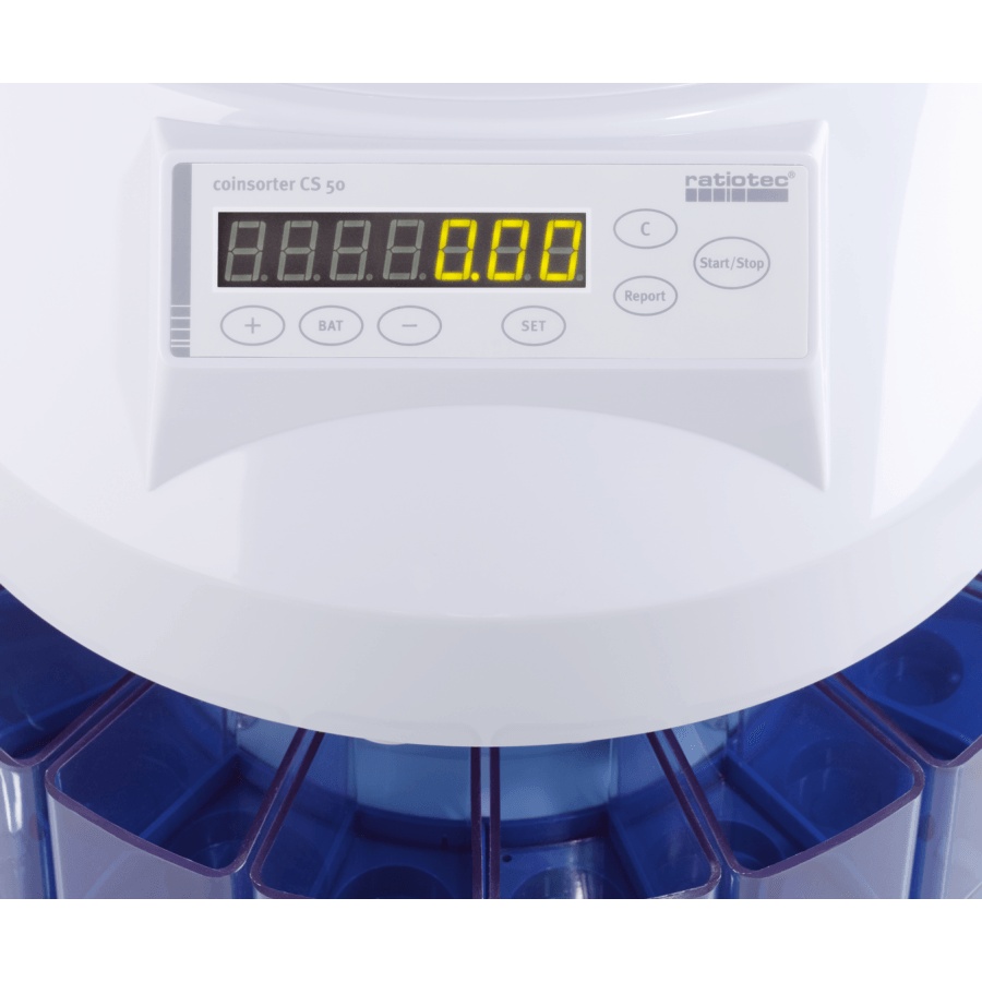 500 monedas Contador y clasificador de monedas Safescan 1250