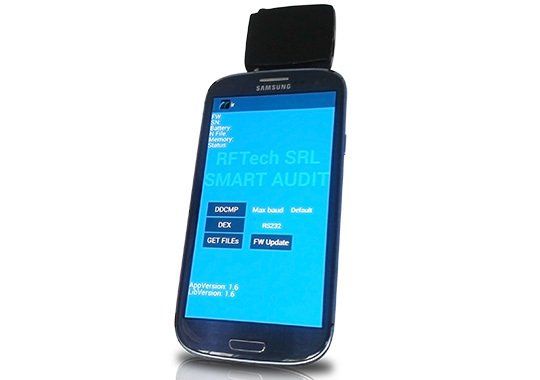 Smart IrDA, es un interfaz específico diseñado para Smartphones y tabletas. Smart IrDA es un módulo desarrollado para hacer la lectura de la contabilidad Smart IrDa