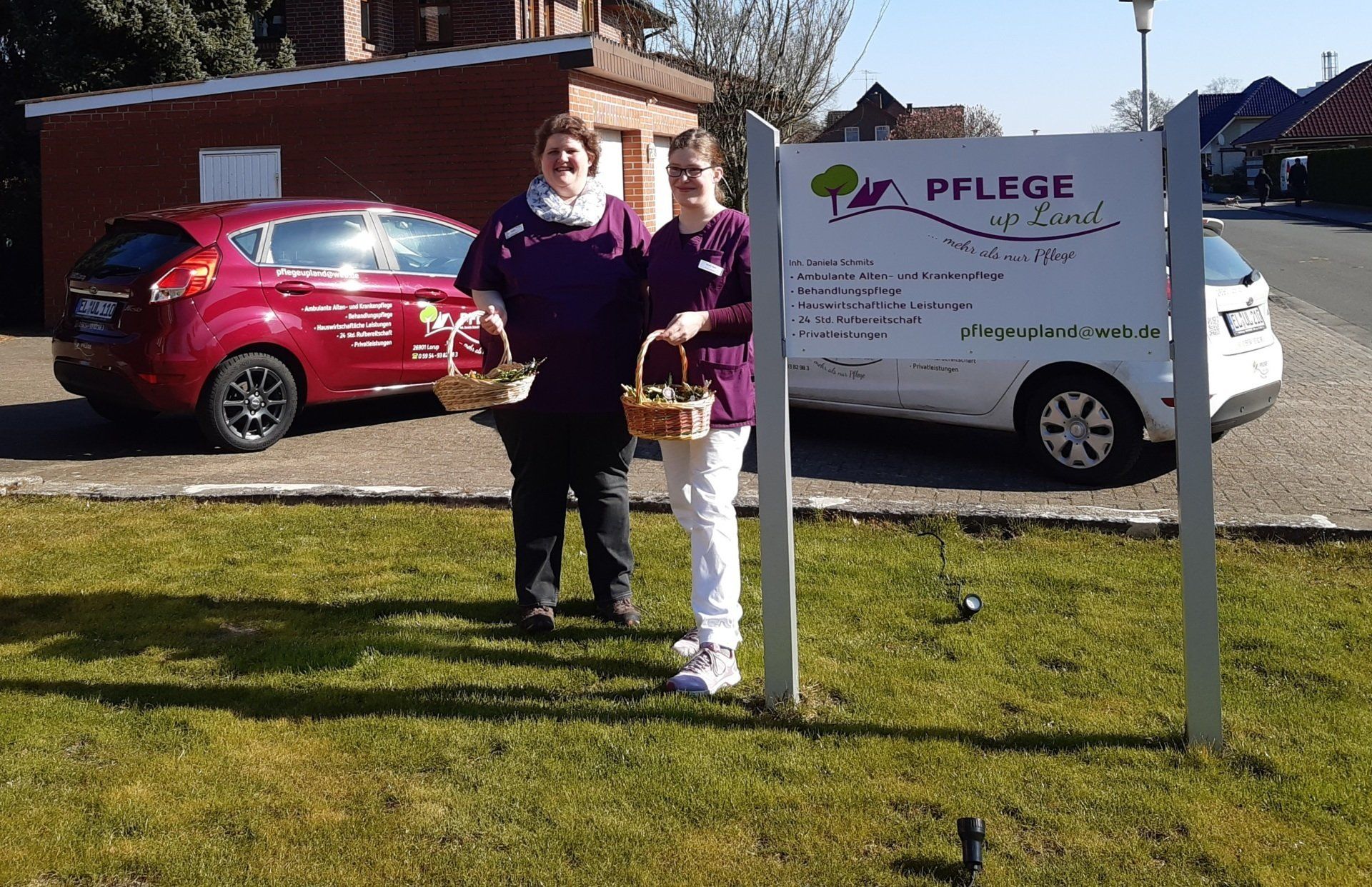 Pflege up Land Palmstokaktion