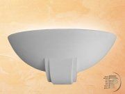 Stuck-Wandleuchte mit klarem und modernem Design