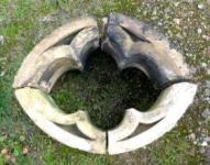 altes Schmuckelement für eine Fassade