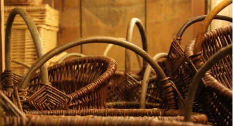 handgeflochtene Körbe von der Korbmacherei Sell