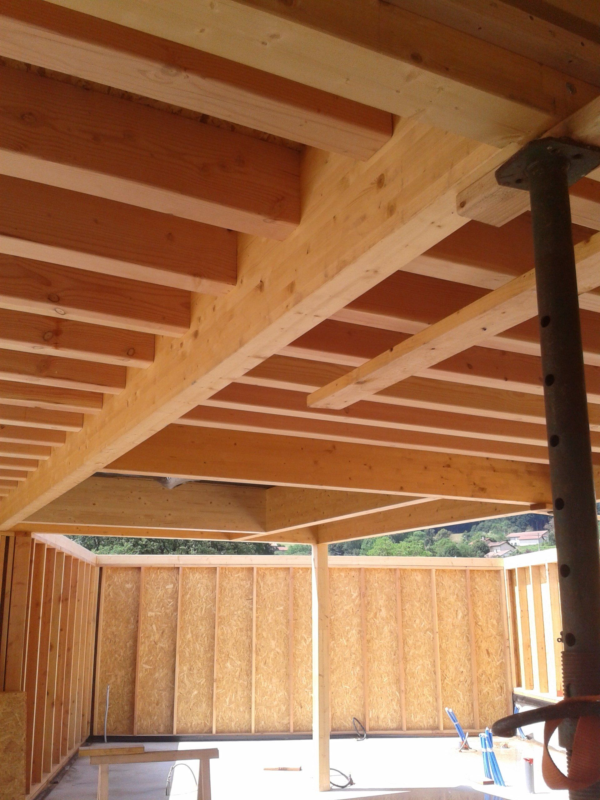 zoomer plafond maison passive SN BOIS