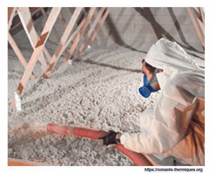 insufflation ouate de cellulose par SN bois