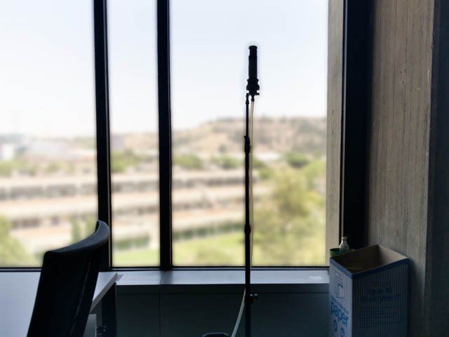 muestreo aire fibras amianto