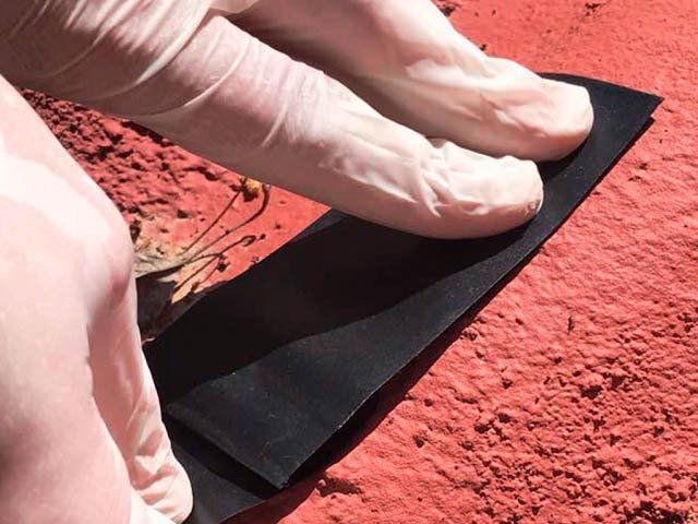 Control calidad superficies tratadas con amianto