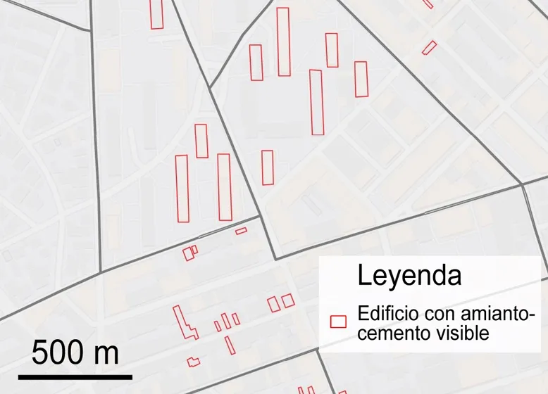 censos de amianto en edificios, instalaciones e infraestructuras