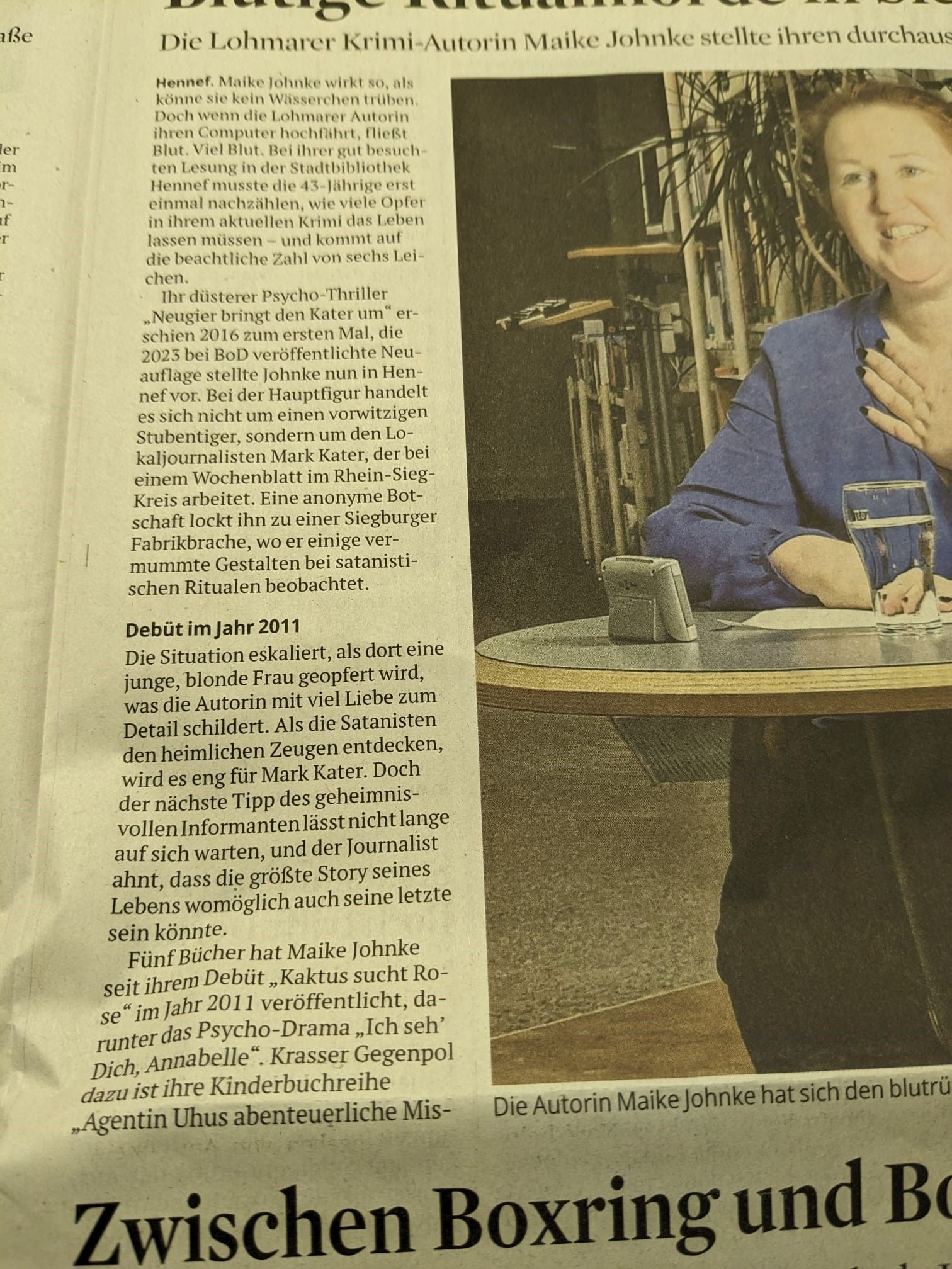#Thriller #Autorin
