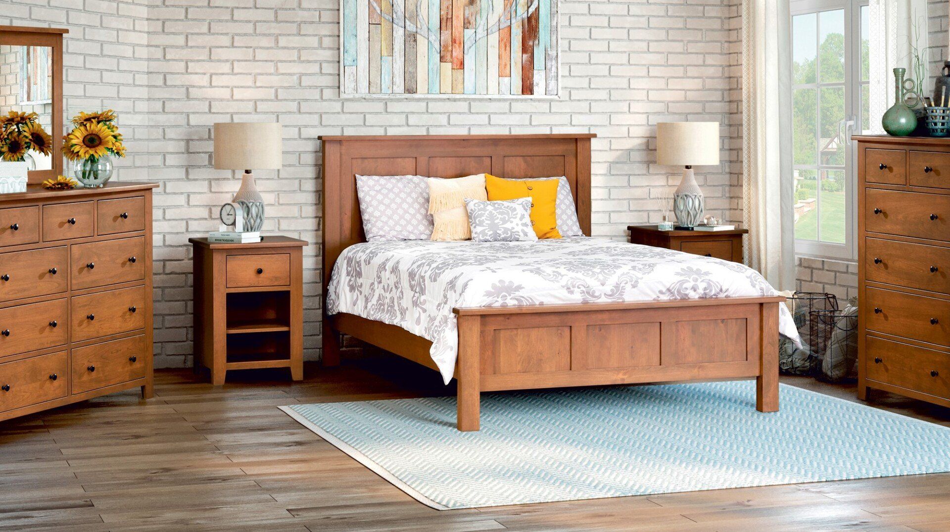 Charland bedroom collection amish bedroom furniture quick ship