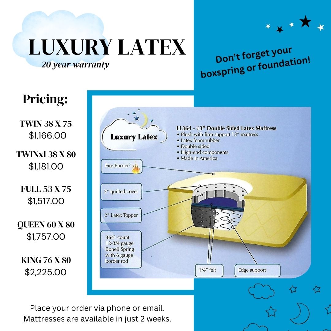 Peaceful Sleeper Mattresses Luxury Latex