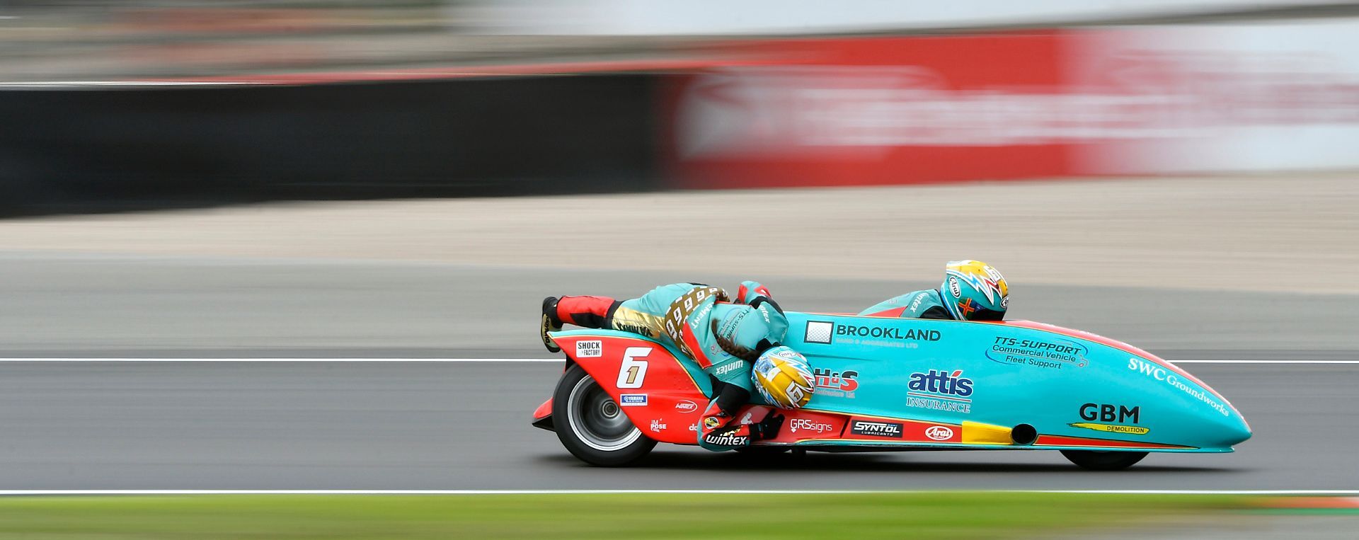 Todd Ellis and Emmanuelle Clement sidecar world champions