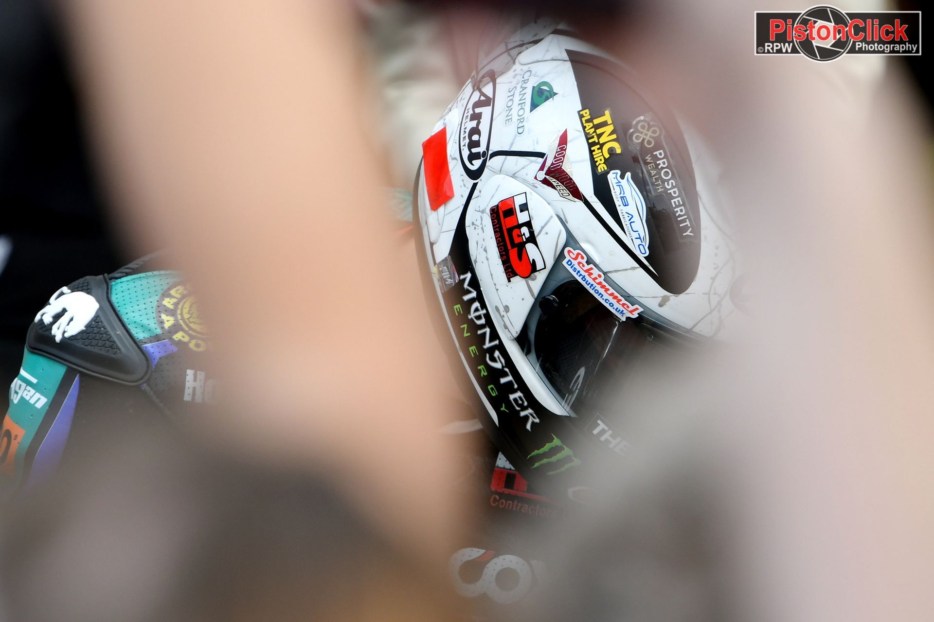 Michael Dunlop at the Goodwood Festival of Speed being presented as the most successful rider in Isle of Man TT history.