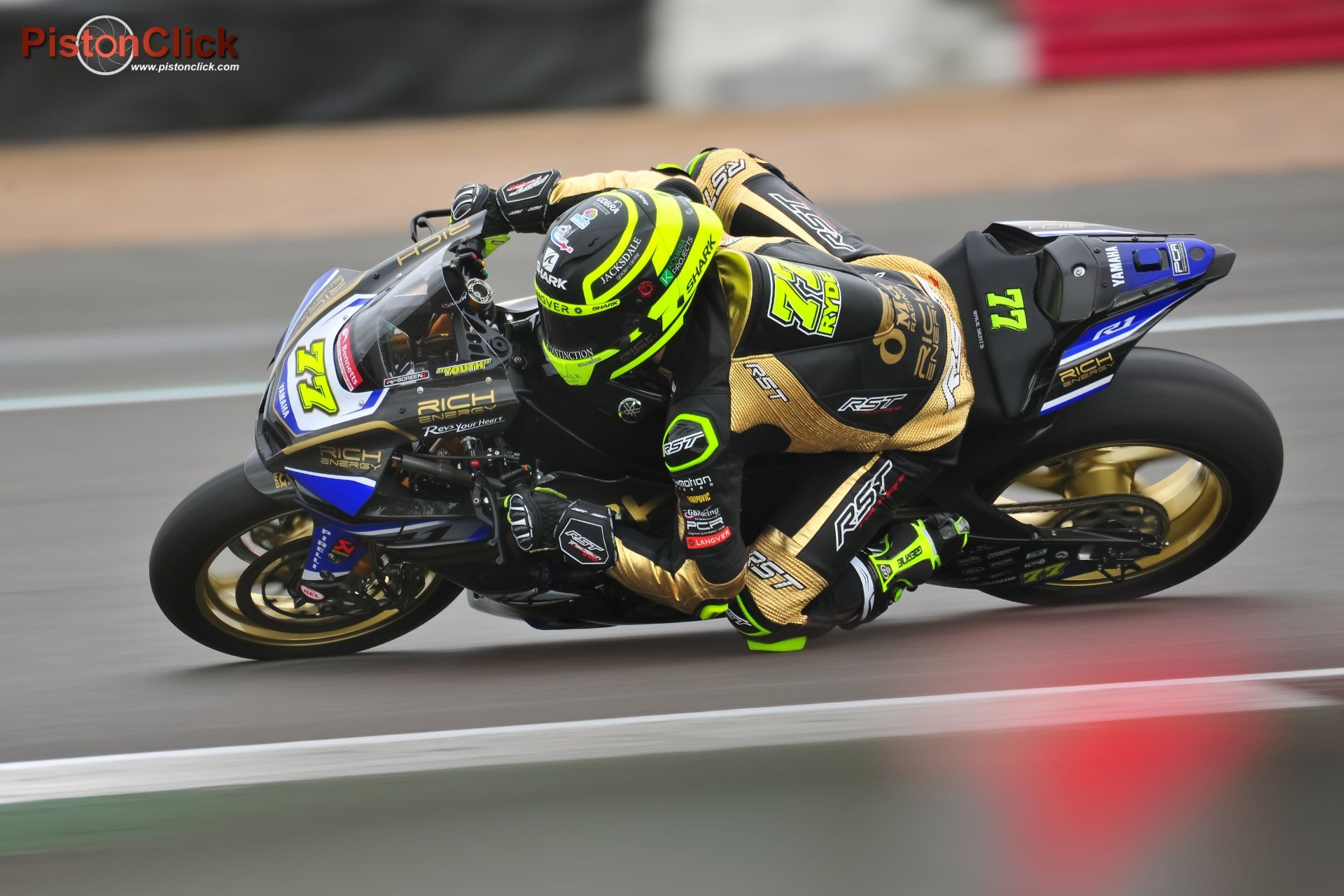 British Super Bike test day Silverstone