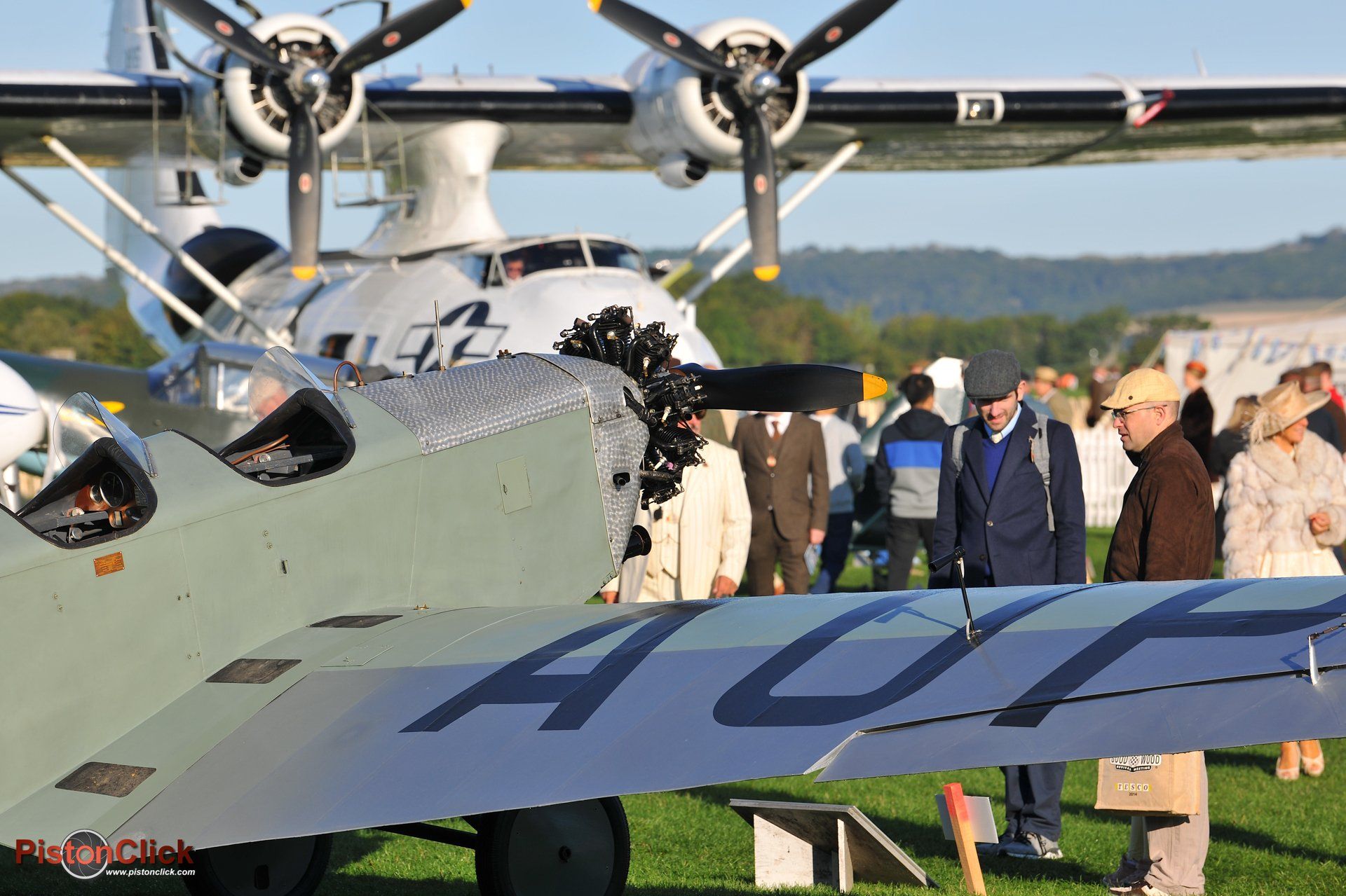 Aircraft at the Goodwood Revival 2022