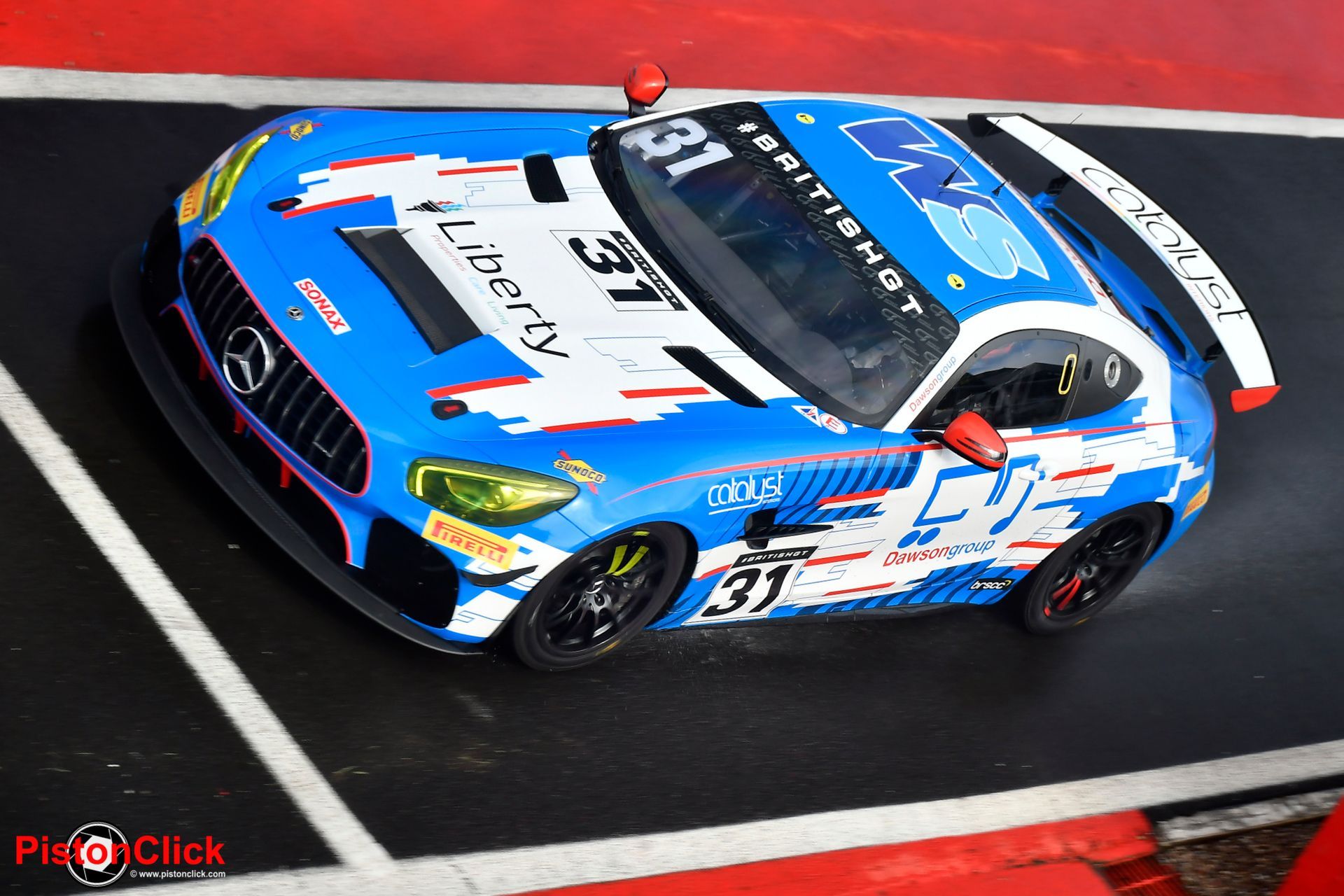 Team Parker Racing Mercedes AMG Charles Dawson and Seb Morris