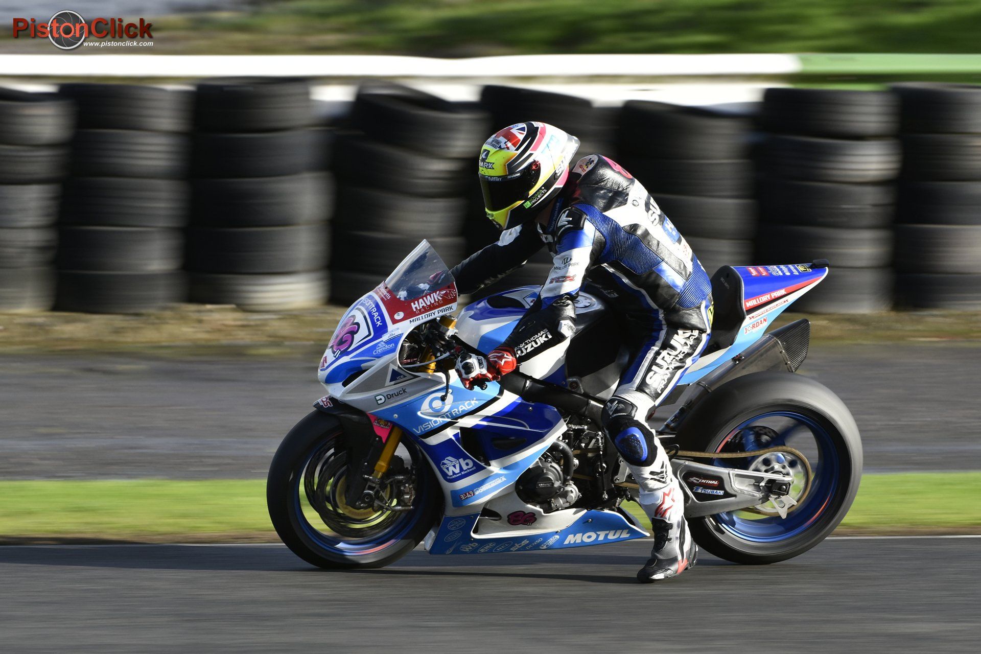 Taking photographs at the Race of the Year Mallory Park