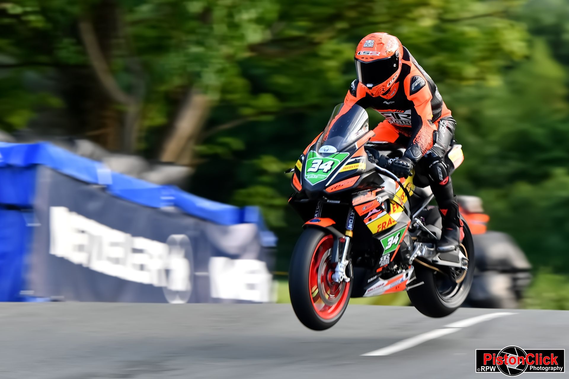 Michael Russell at the IoM TT races 2024
