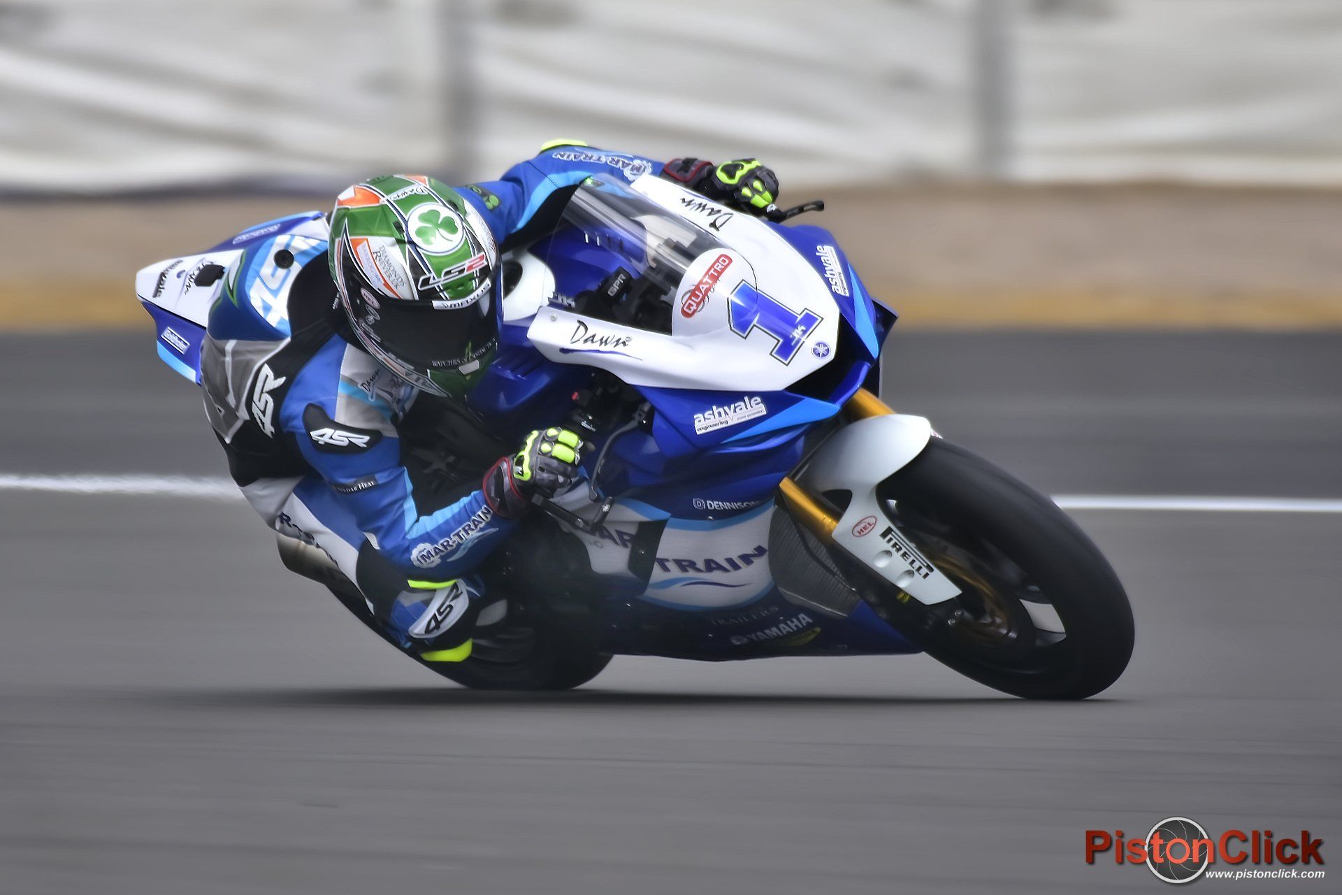 British Super Bike test day Silverstone