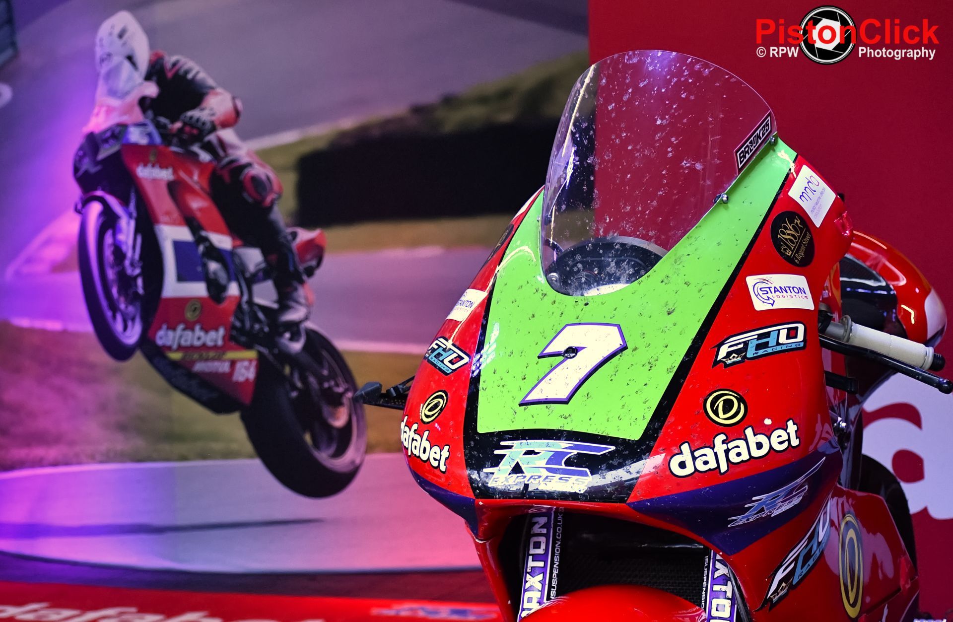 Matt Stevenson and josh brookes bike dafabet iomtt