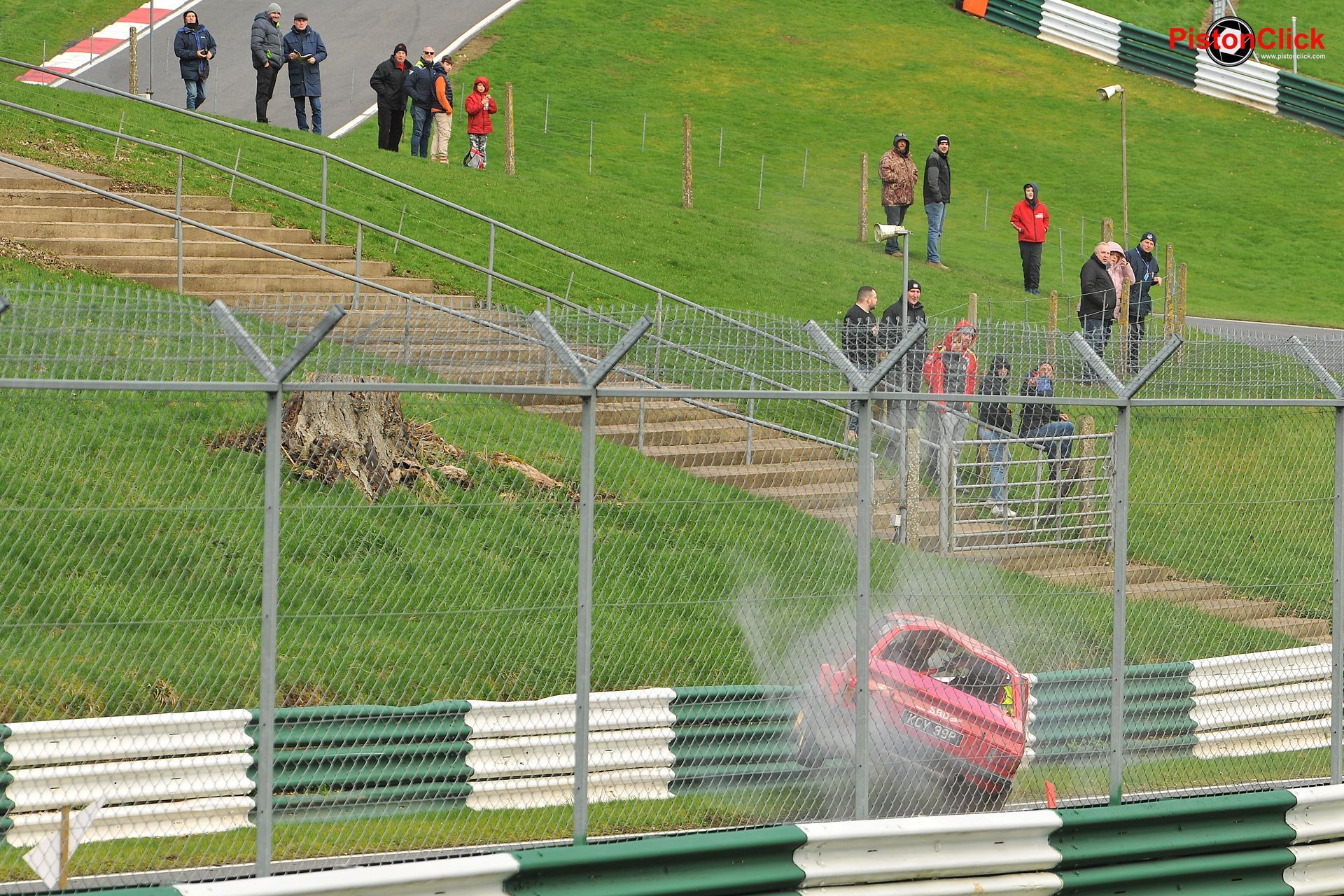 Circuit Rally Championship the TJS Self Drive Alan Healy Memorial Rally crash
