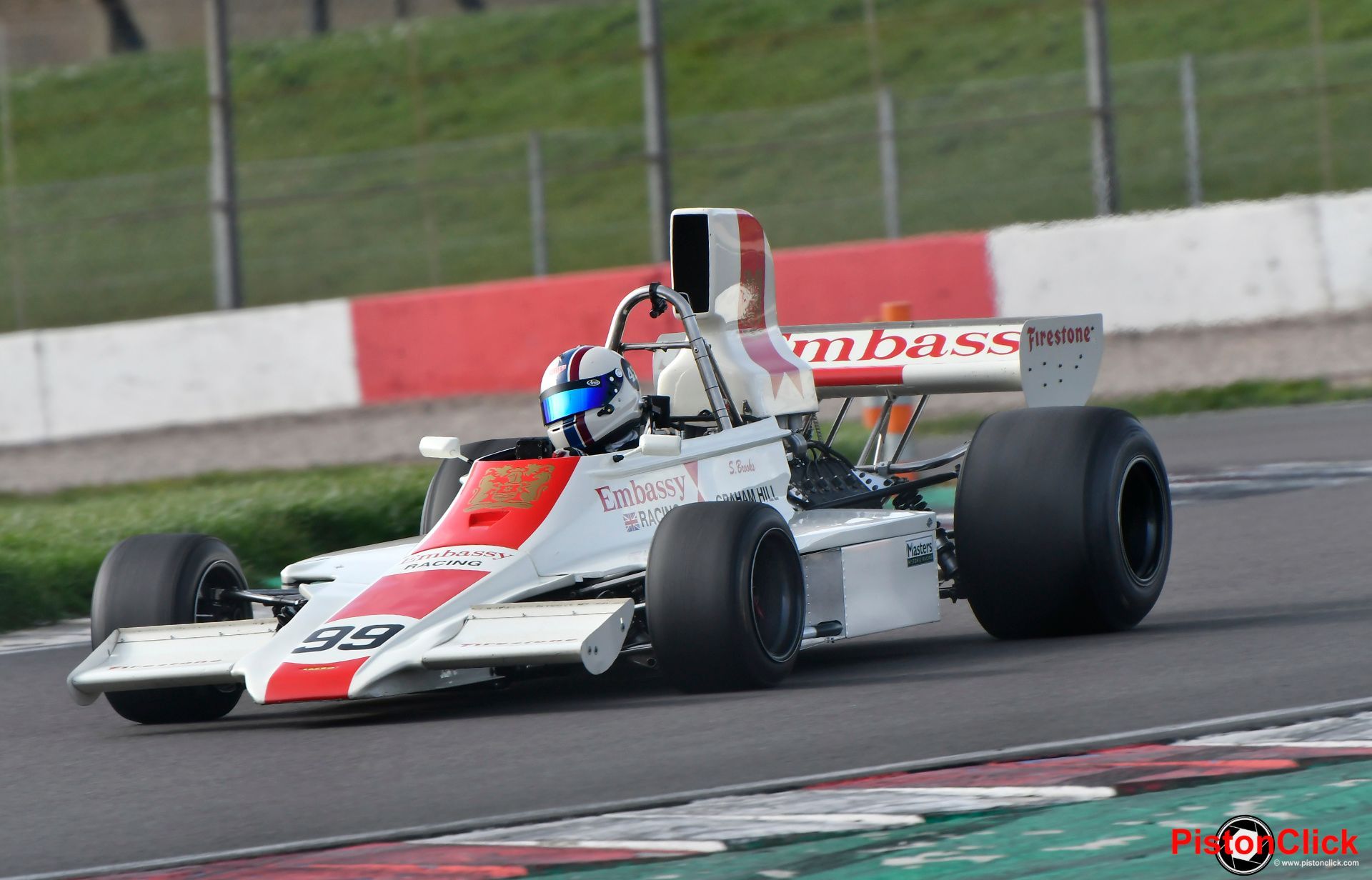 Historic F1 at the masters racing test day