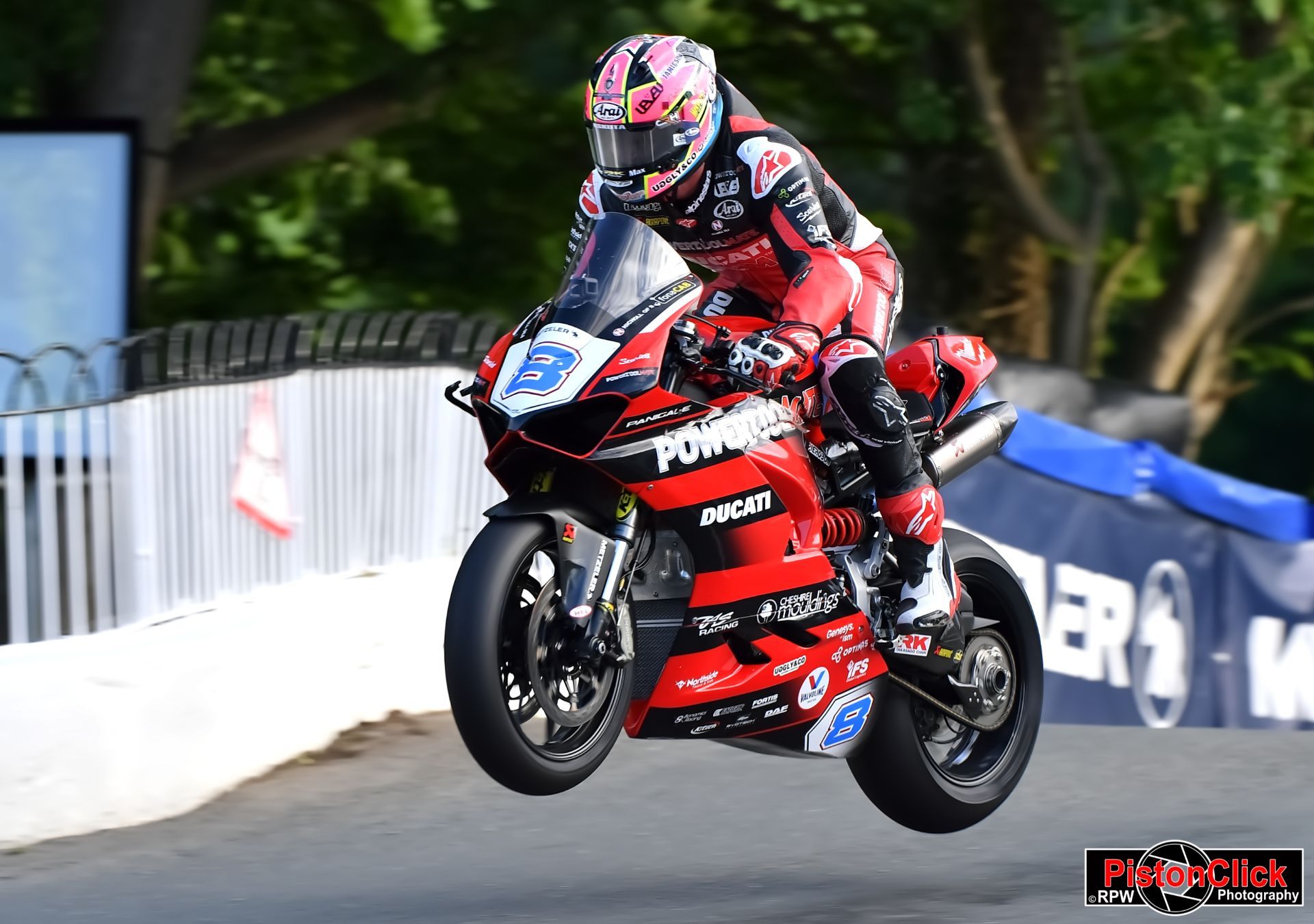 Davey Todd at the IoM TT 2024on the Ducati Panigale V2