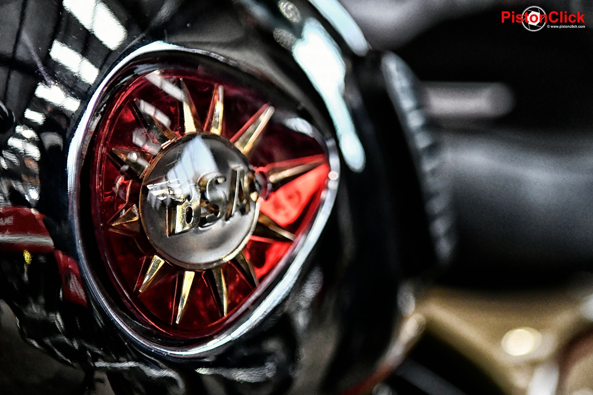 BSA motorcycle badge