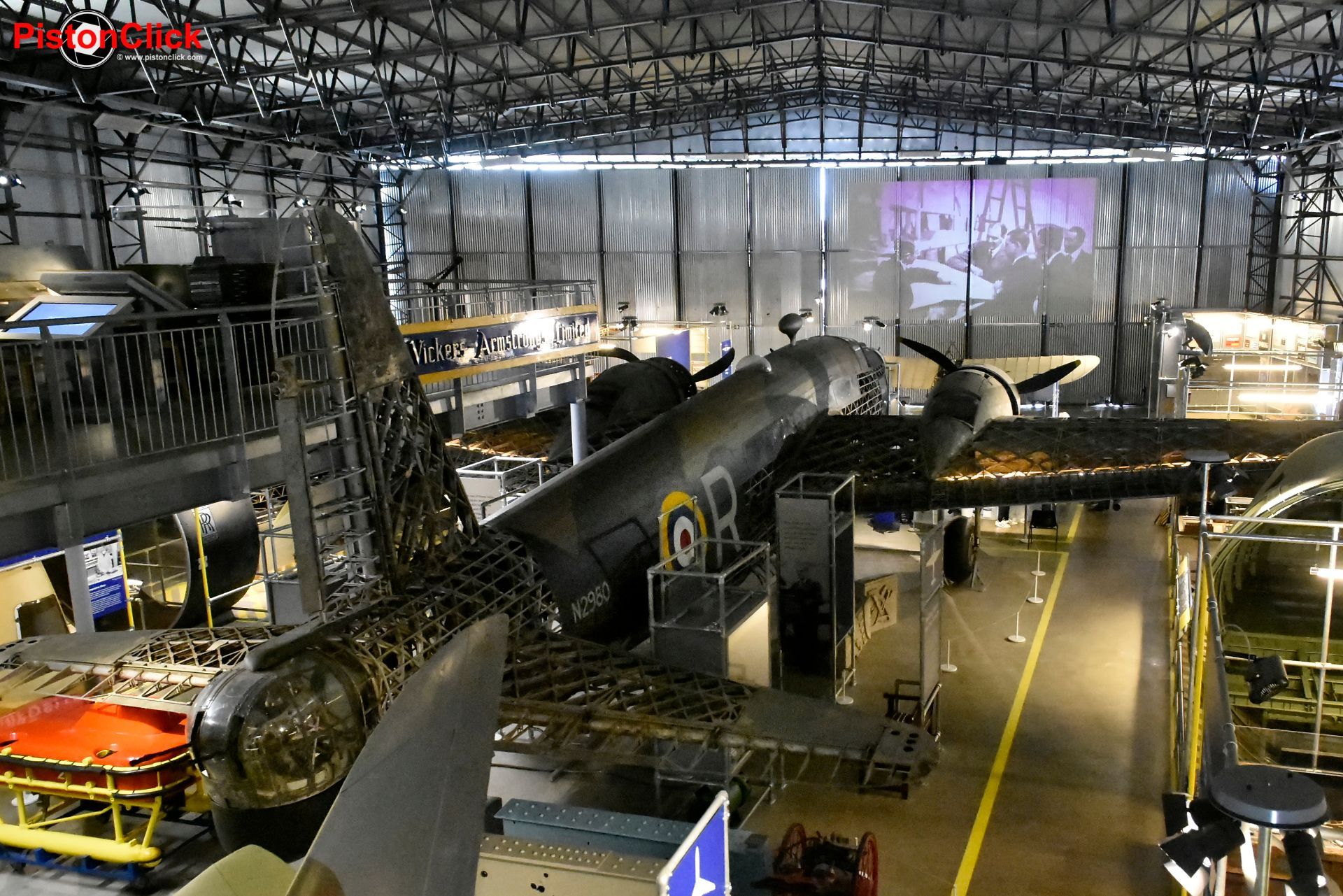 Wellington bomber at the Brooklands Museum