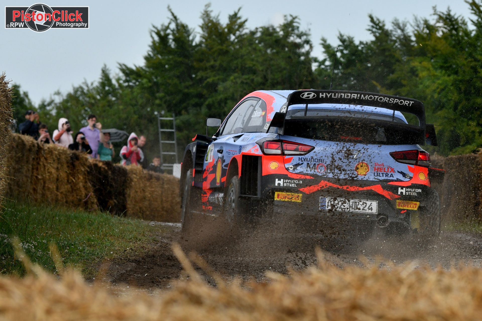 Rally stage at Goodwood FoS