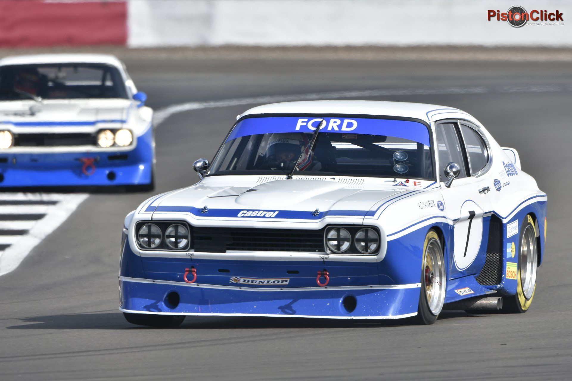 The Silverstone Classic Ford Capri