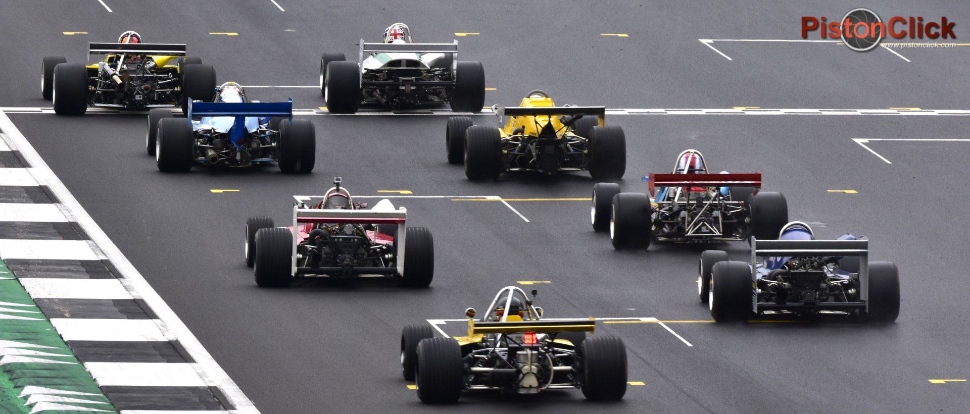 Silverstone track start line