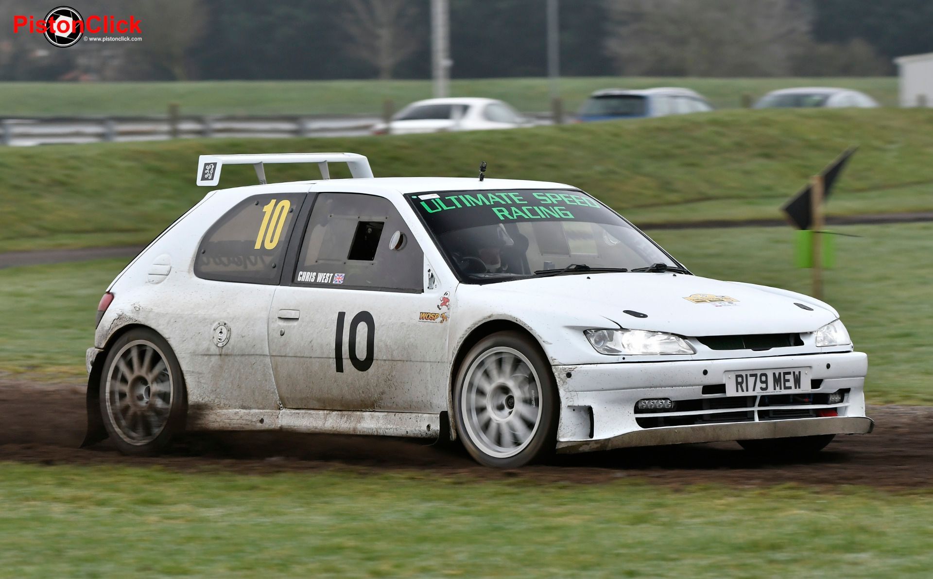 Peugeot Maxi at the Anglia Motor Sport Club Snetterton Stage Rally