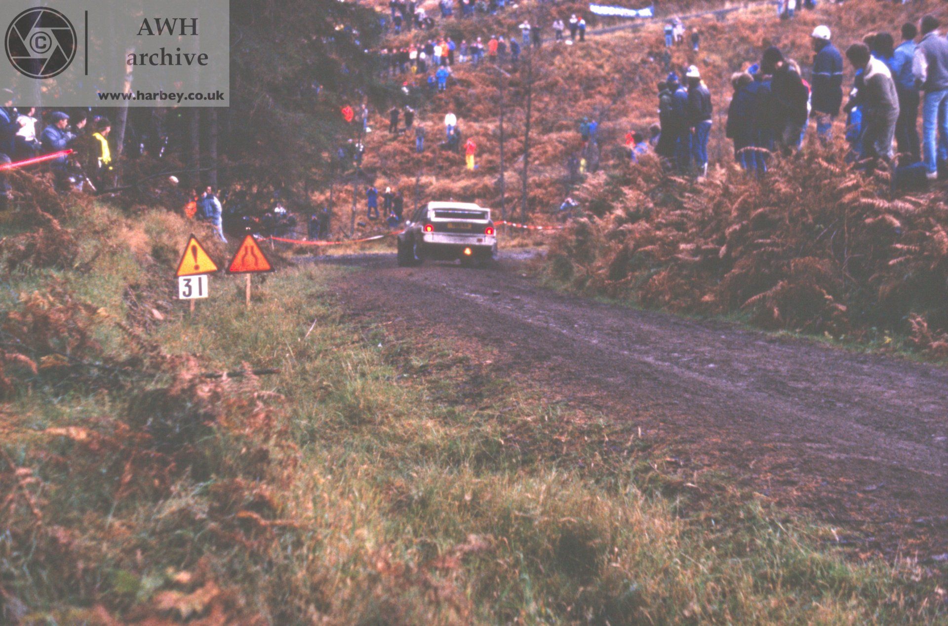 1986 RAC Rally Hamsterley