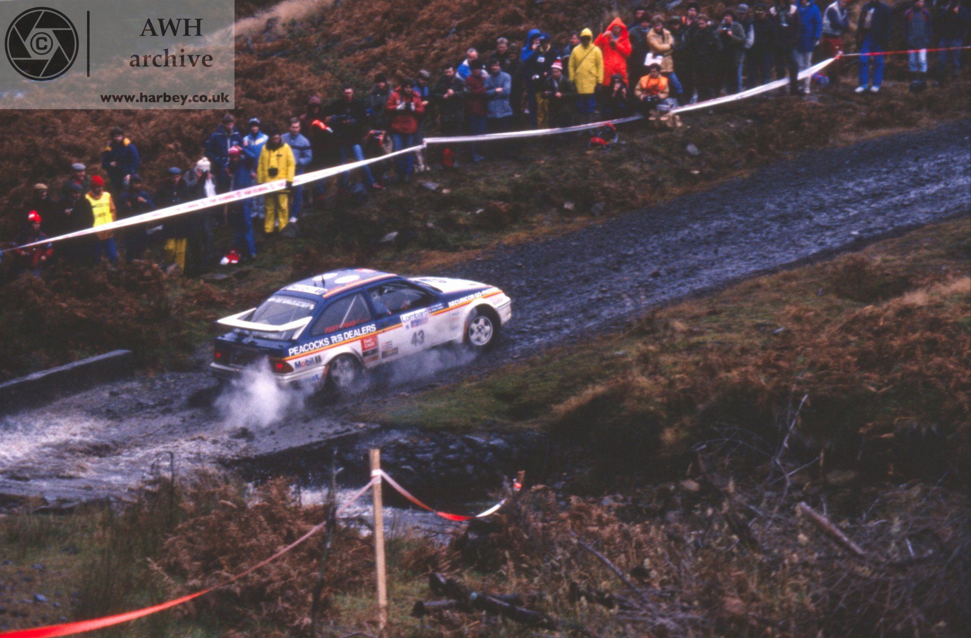 1986 RAC Rally Hamsterley