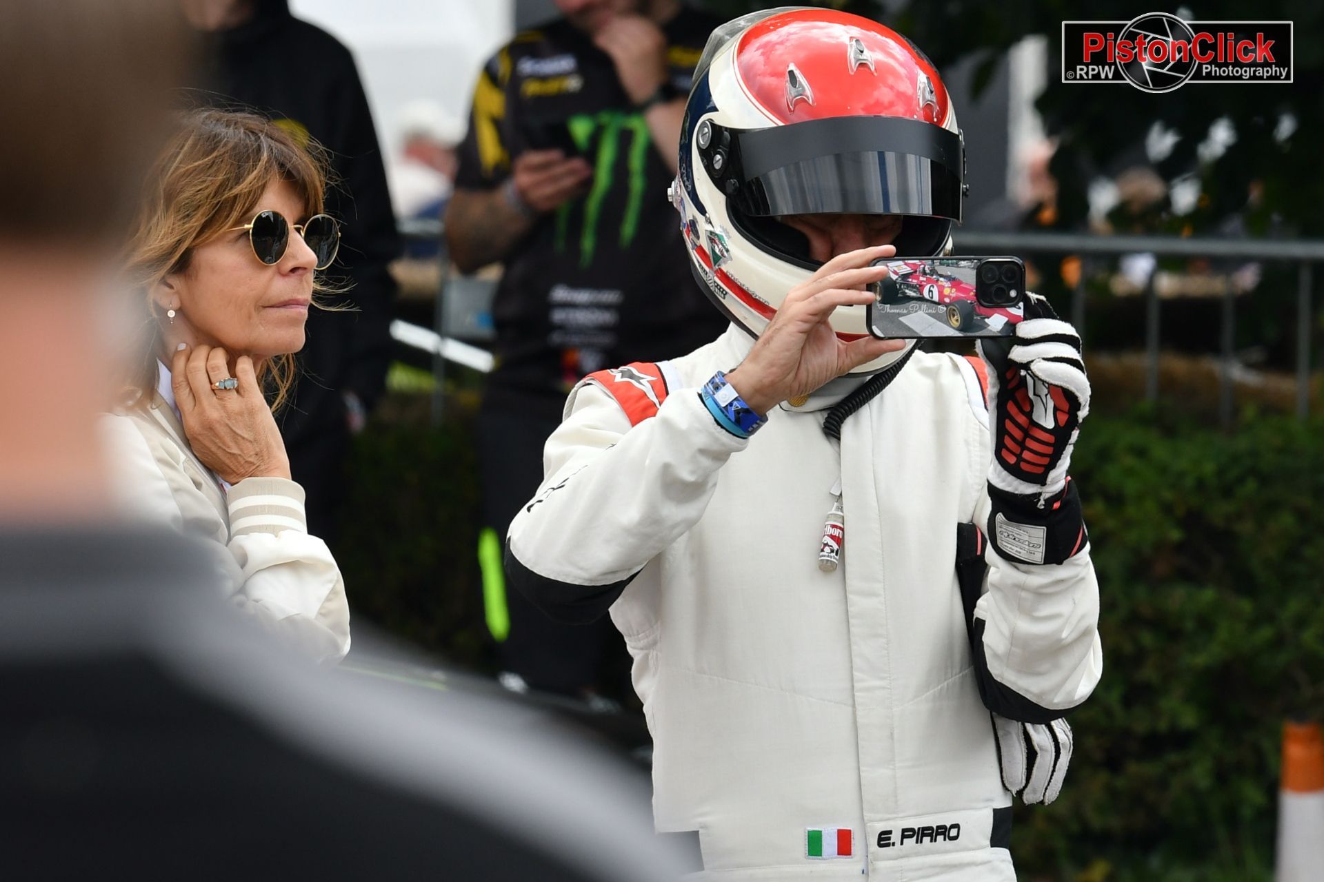 Emanuele Pirro at Goodwood