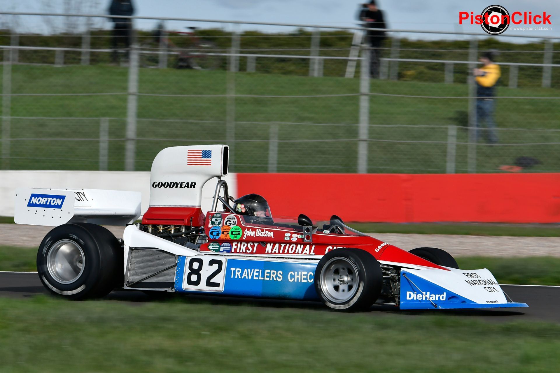 Penske PC3 historic masters racing test day