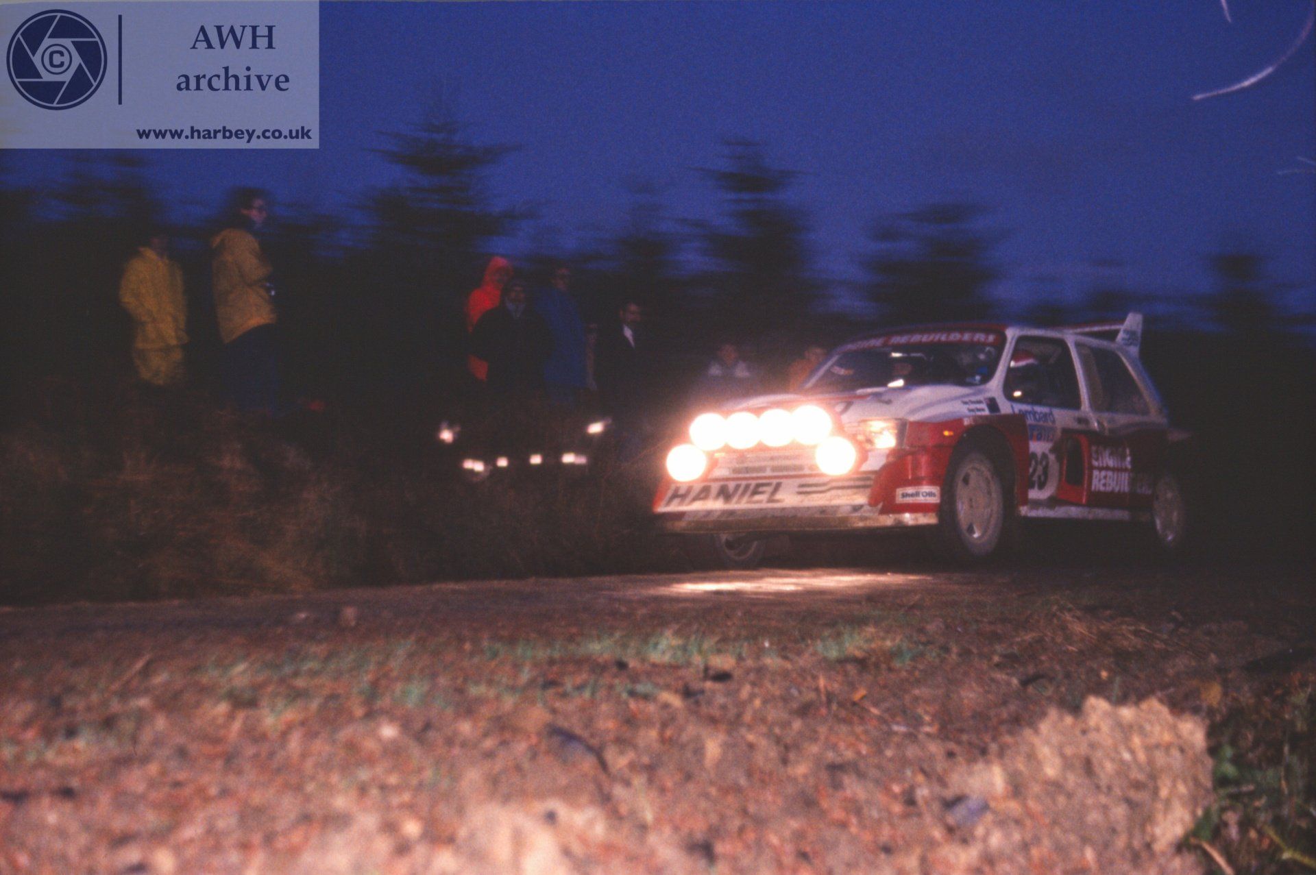 1986 RAC Rally Metro 6r4 Tony Teesdale Greg Horne